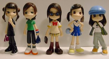 �������č�����A���^�������E�j�̎q���E�܂��ߏ��q�����E�`�A�t���C�G���[�i�C���j�E���͏��w���i�������j�̎q�I�j�A�̂T�l