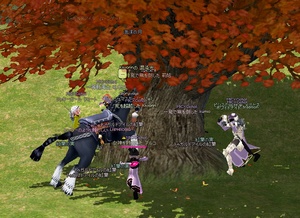 紅葉に群がる暴徒達!