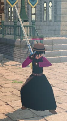 トゥハンドソード装備