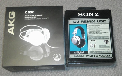 AKG K530 + SONY MDR-Z700DJ